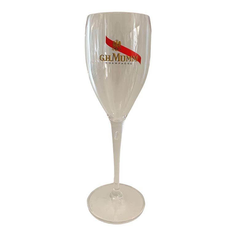 FLUTES PLASTICA TRASPARENTI MUMM (6 pz) COD: 8C068